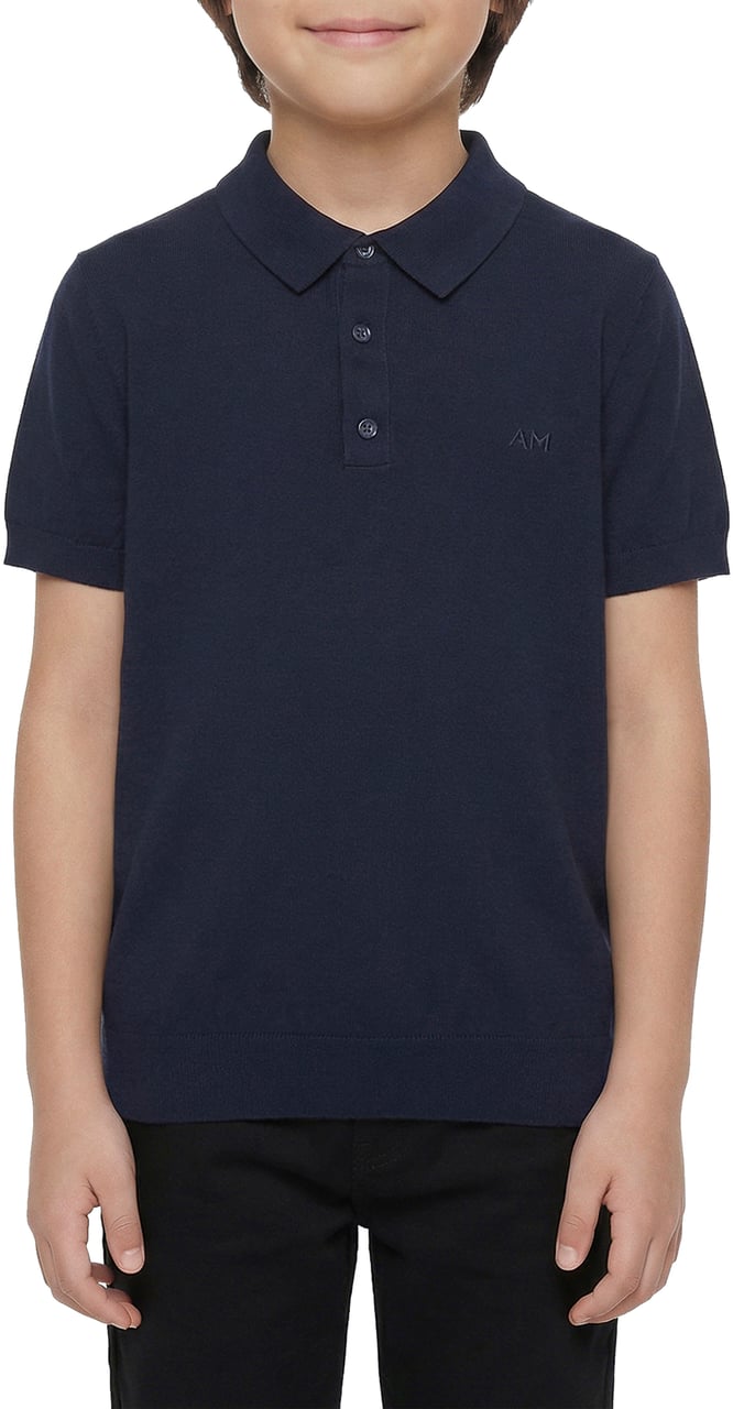 Antony Morato POLO SWEATER REGULAR FIT Blauw