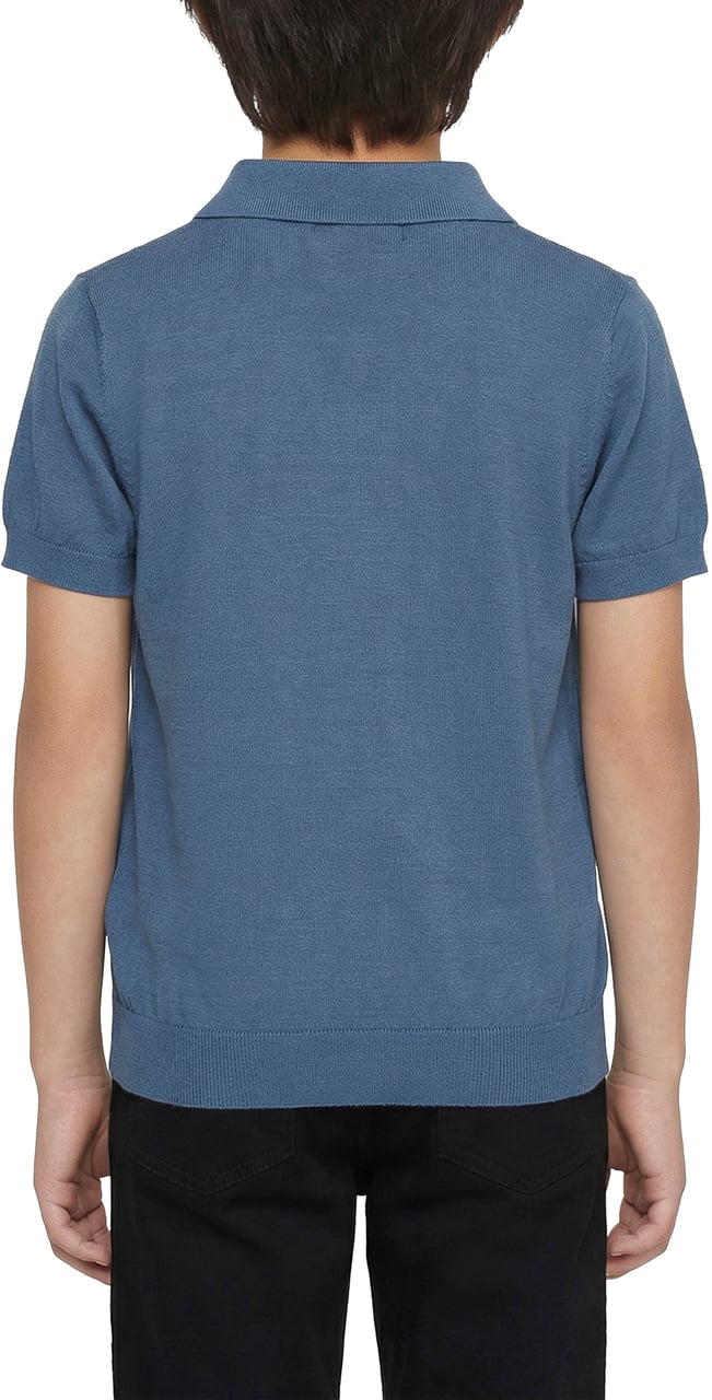 Antony Morato POLO SWEATER REGULAR FIT Blauw