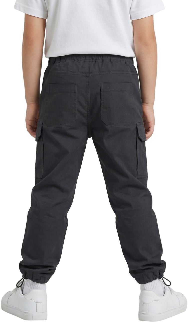 Antony Morato TROUSERS REGULAR FIT IN RIPSTOP FABRIC WITH PLATE. Zwart