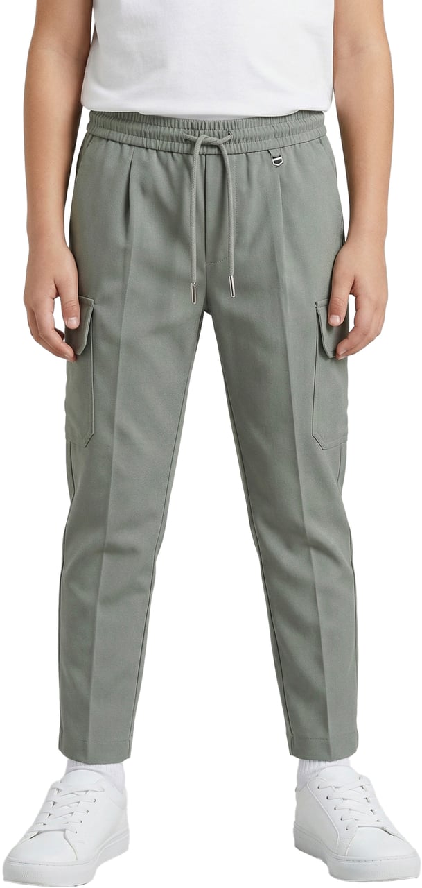 Antony Morato TROUSERS CARGO REGULAR FIT WITH METAL TRIANGLE. Groen
