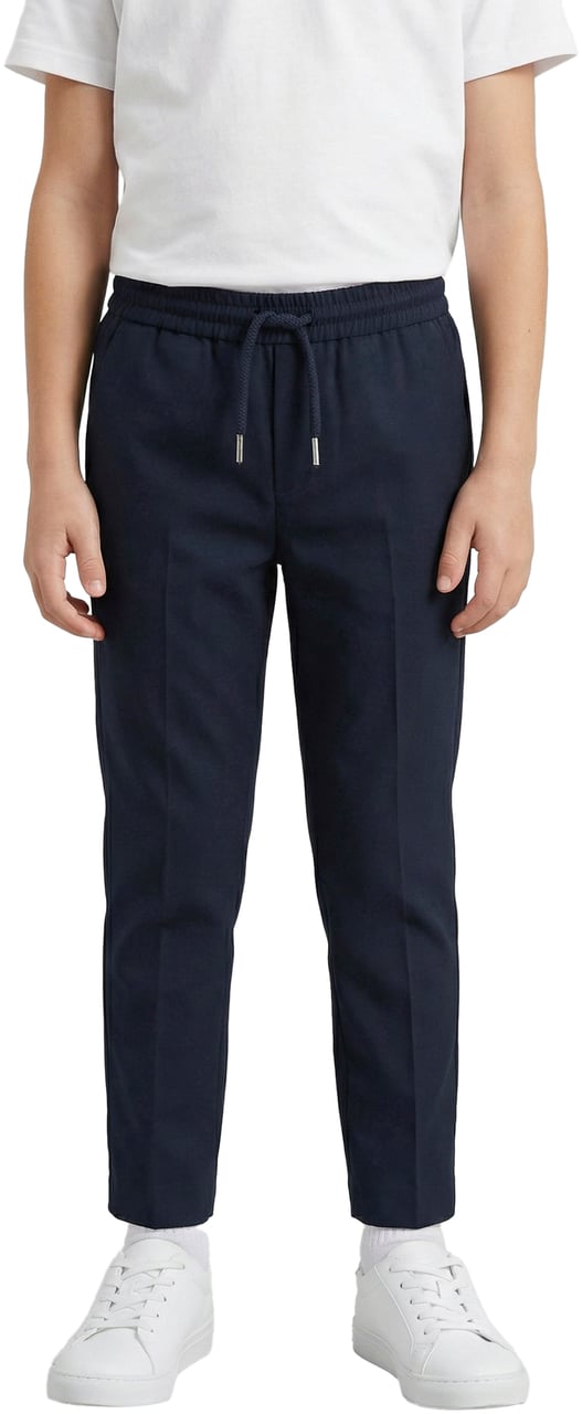 Antony Morato TROUSERS REGULAR FIT WITH METAL PLATE ON BACK. Blauw