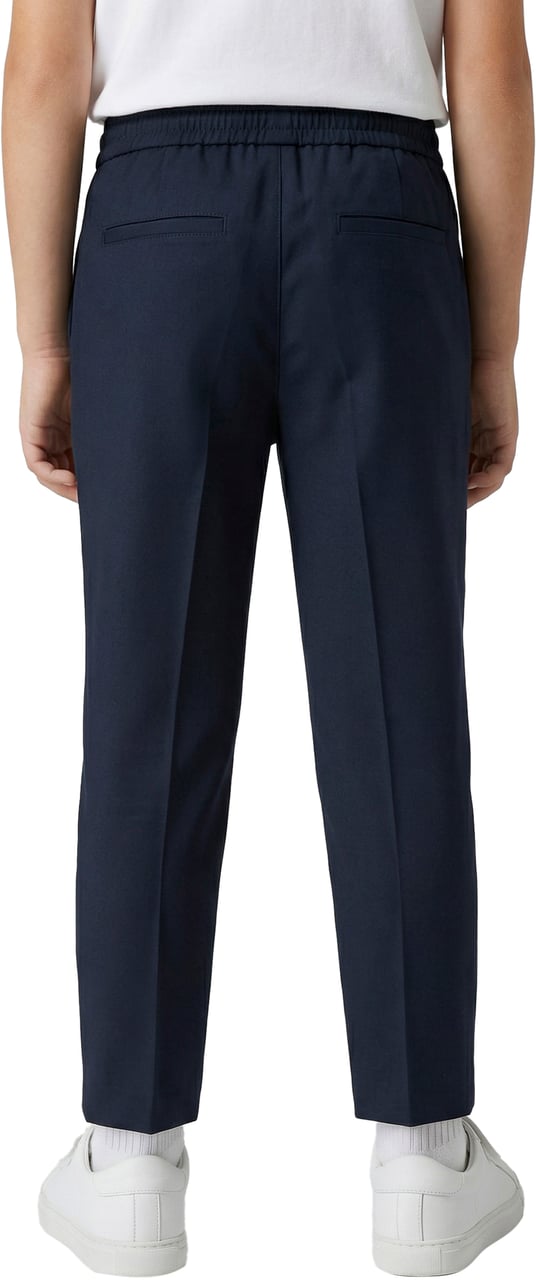 Antony Morato TROUSERS REGULAR FIT WITH METAL PLATE ON BACK. Blauw