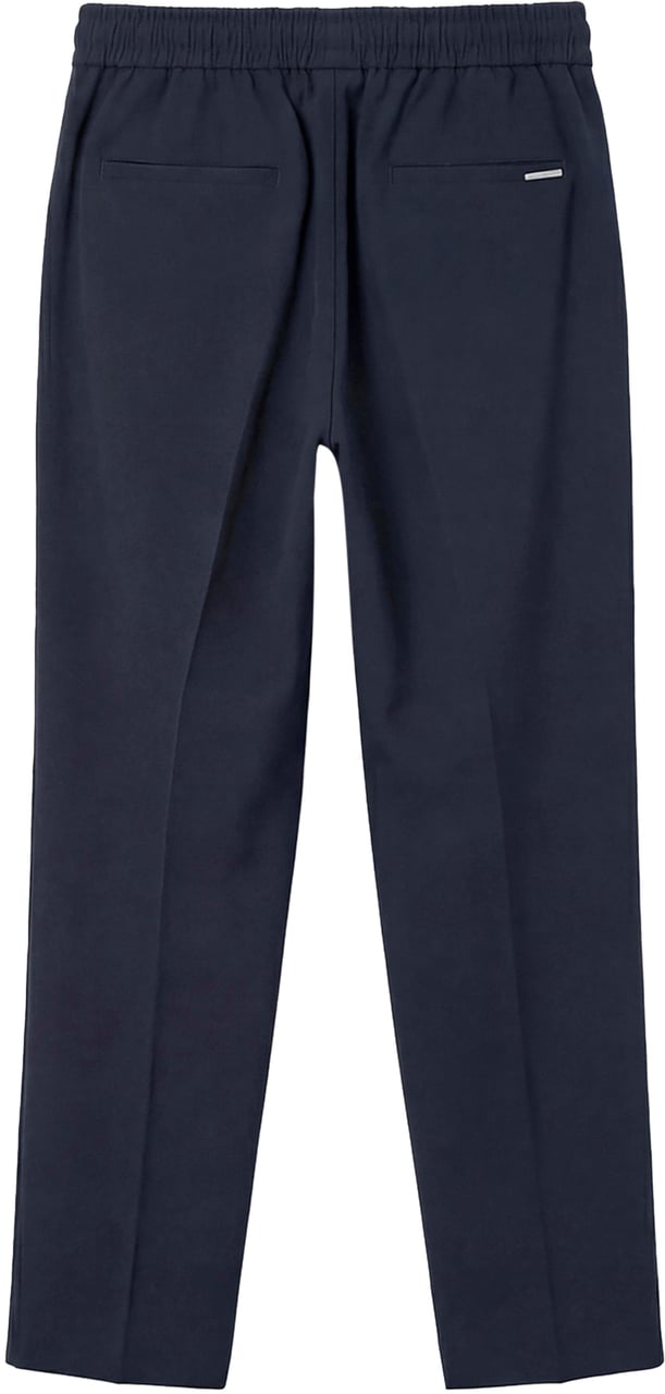 Antony Morato TROUSERS REGULAR FIT WITH METAL PLATE ON BACK. Blauw