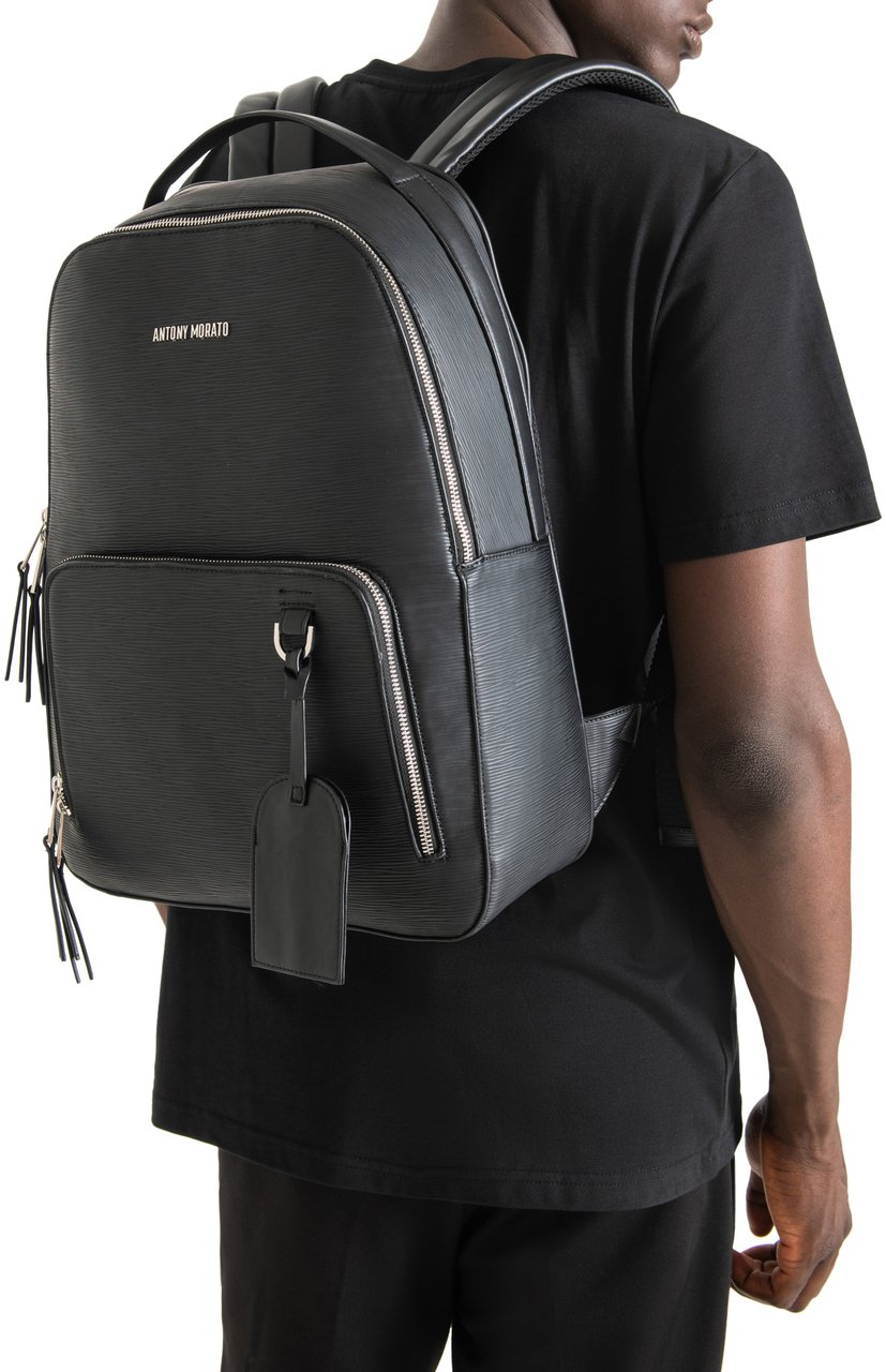 Antony Morato BACKPACK PALMELLATO EFFECT Zwart