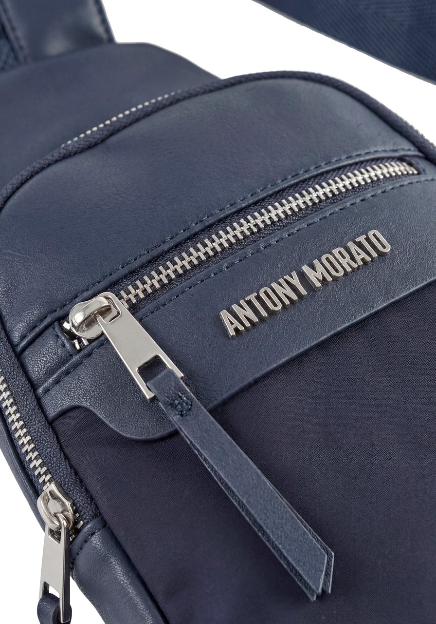 Antony Morato SLING BACKPACK.ADJUSTABLE STRAP Blauw