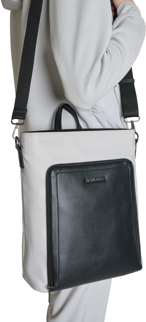 Antony Morato BACKPACK.FURTHER MESSENGER USE BY ACROSS SHOULDER STRAP DETACHABLE Wit