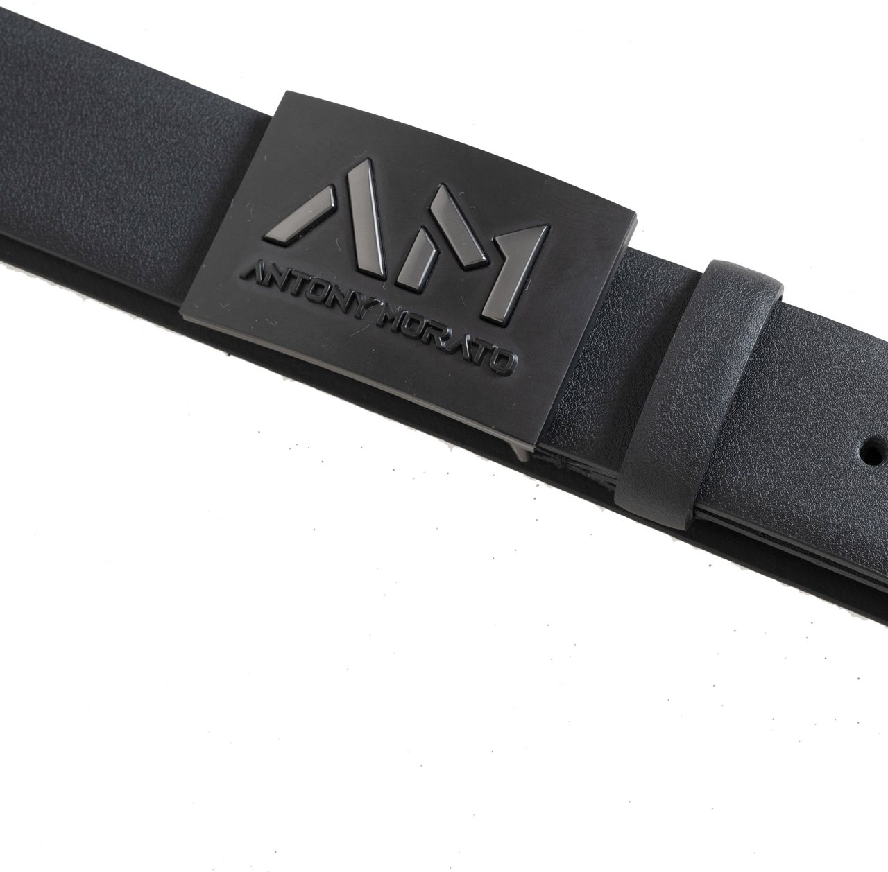 Antony Morato PLATE BELT H.35MM Zwart