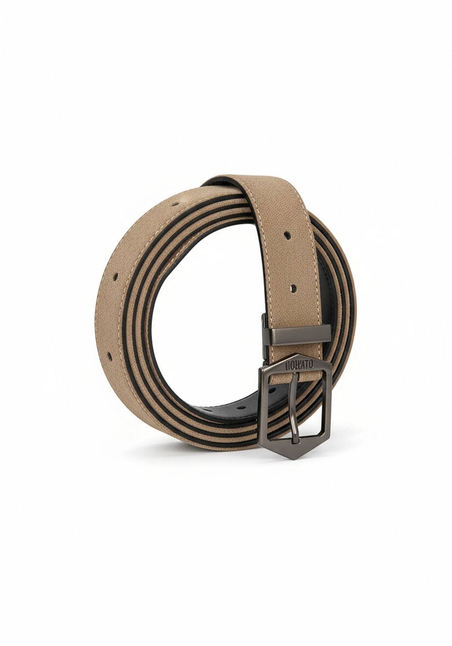 Antony Morato BUCKLE BELT H.30MM IN SUEDE Bruin