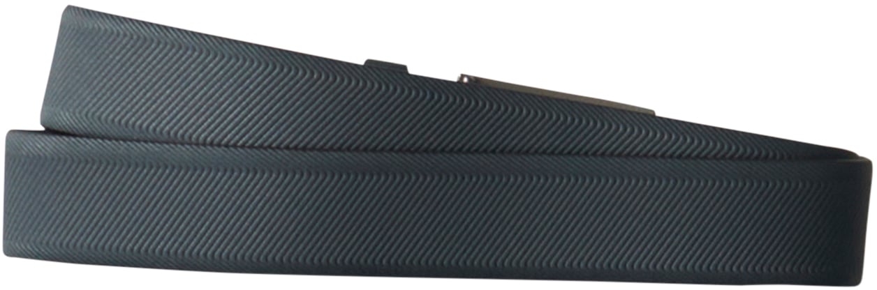 Antony Morato PLATE BELT H.35MM IN CALF LEATHER FANCY PRINT Blauw