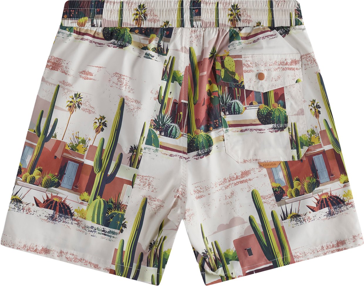 Antony Morato BEACHWEAR REGULAR FIT WITH RUBBER PATCH IN MULTICOLOR PRINTED FABRIC Divers
