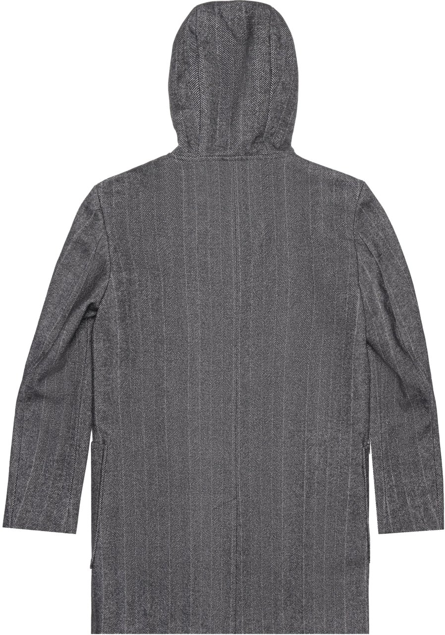 Antony Morato "ROBERT" REGULAR FIT COAT WITH HOOD Grijs