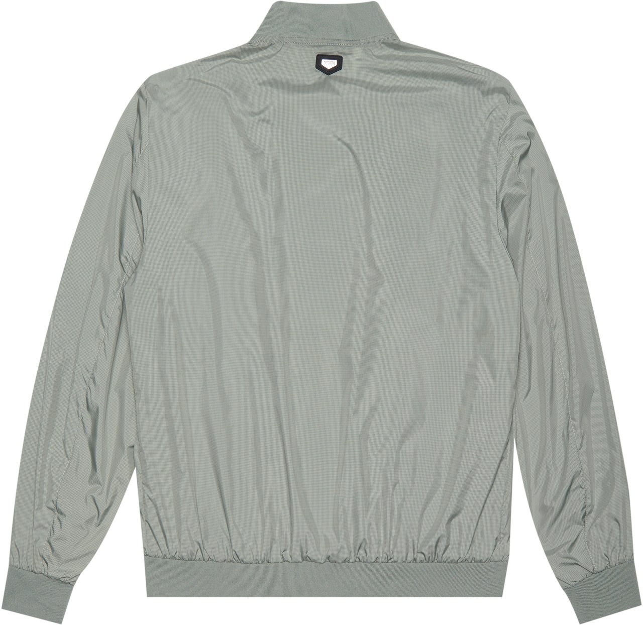 Antony Morato REGULAR FIT SHOULDER PIECE IN RIB STOP TECHNICAL FABRIC WITH LOGO PLAQUE Groen