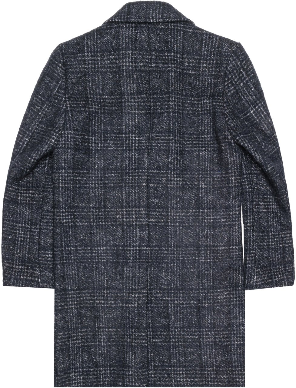 Antony Morato "MATHIAS" REGULAR FIT COAT WITH CHECK PATTERN Blauw