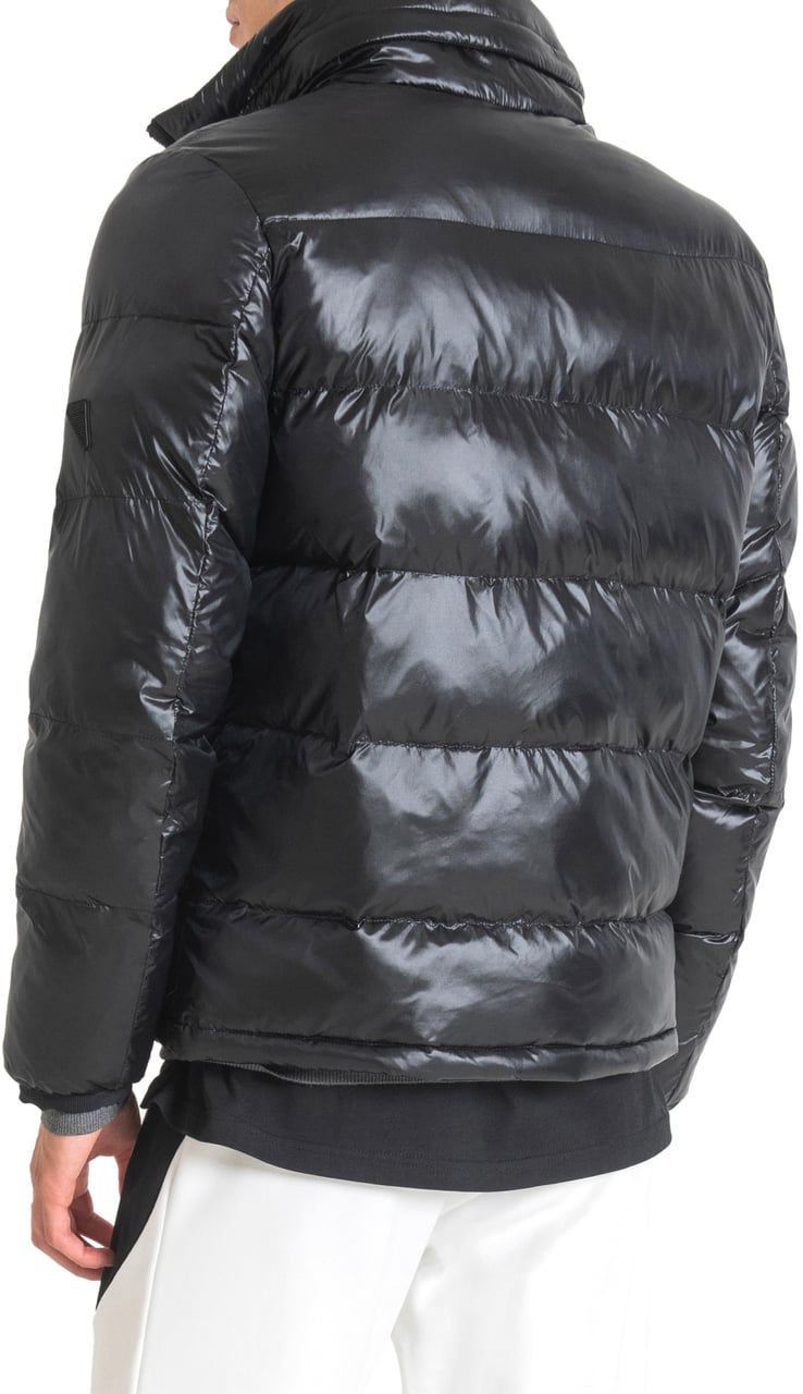 Antony Morato REGULAR FIT JACKET WITH AN IRIDESCENT EFFECT Zwart