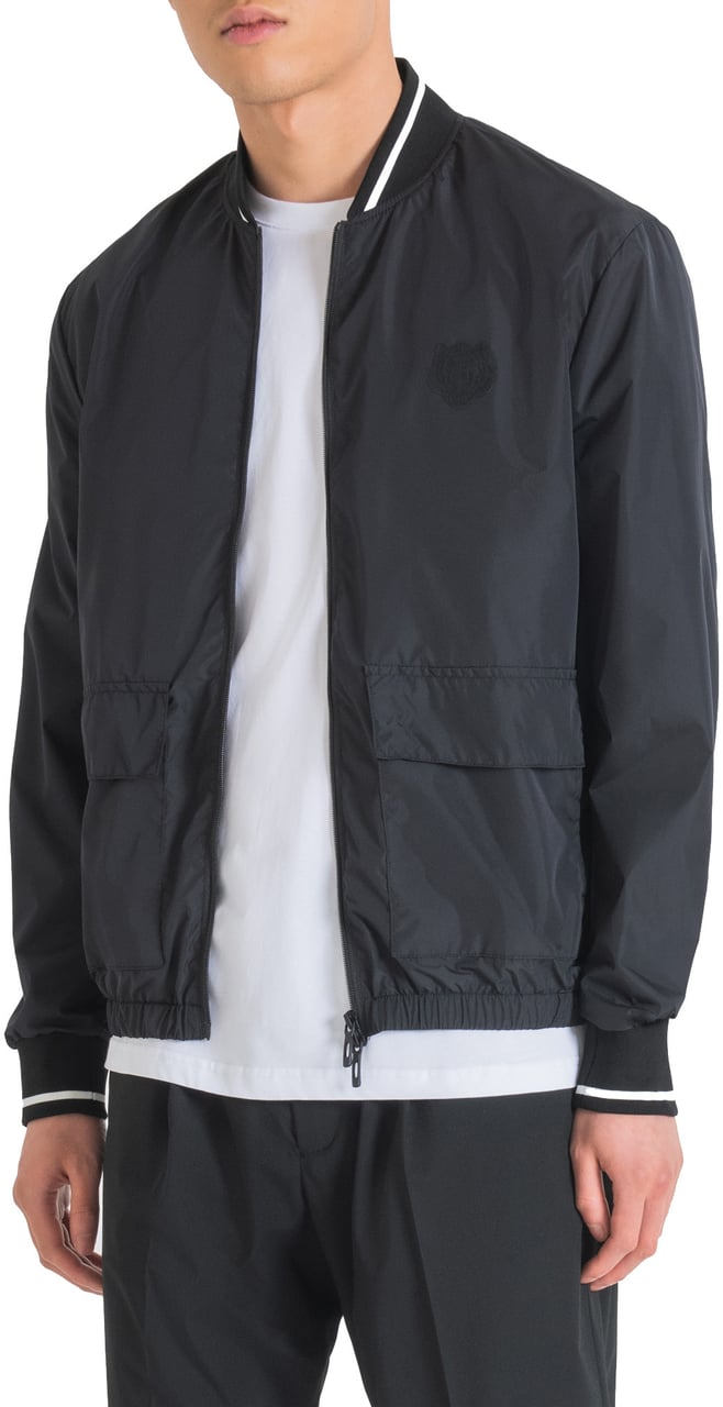 Antony Morato REGULAR FIT SHOULDER PIECE Zwart