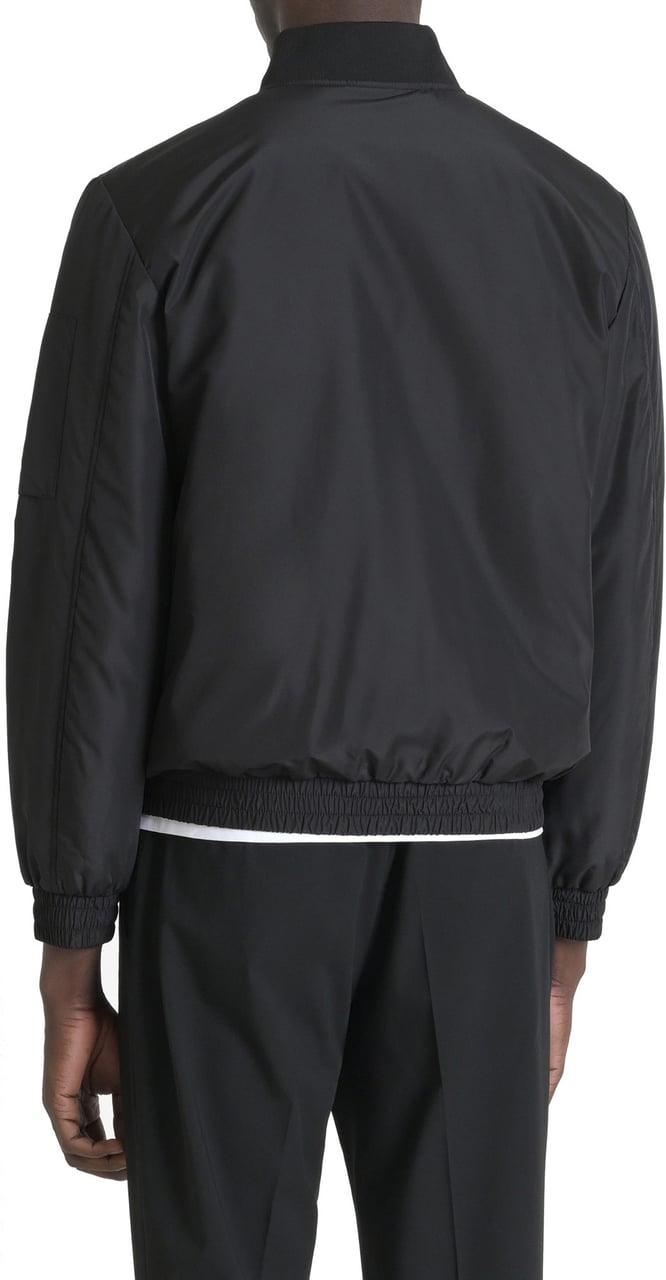 Antony Morato COAT REGULAR FIT IN TECHNO FABRIC WITH ECOPADDING SORONA AURA AND METAL LOGO ON RUBBER PATCH Zwart