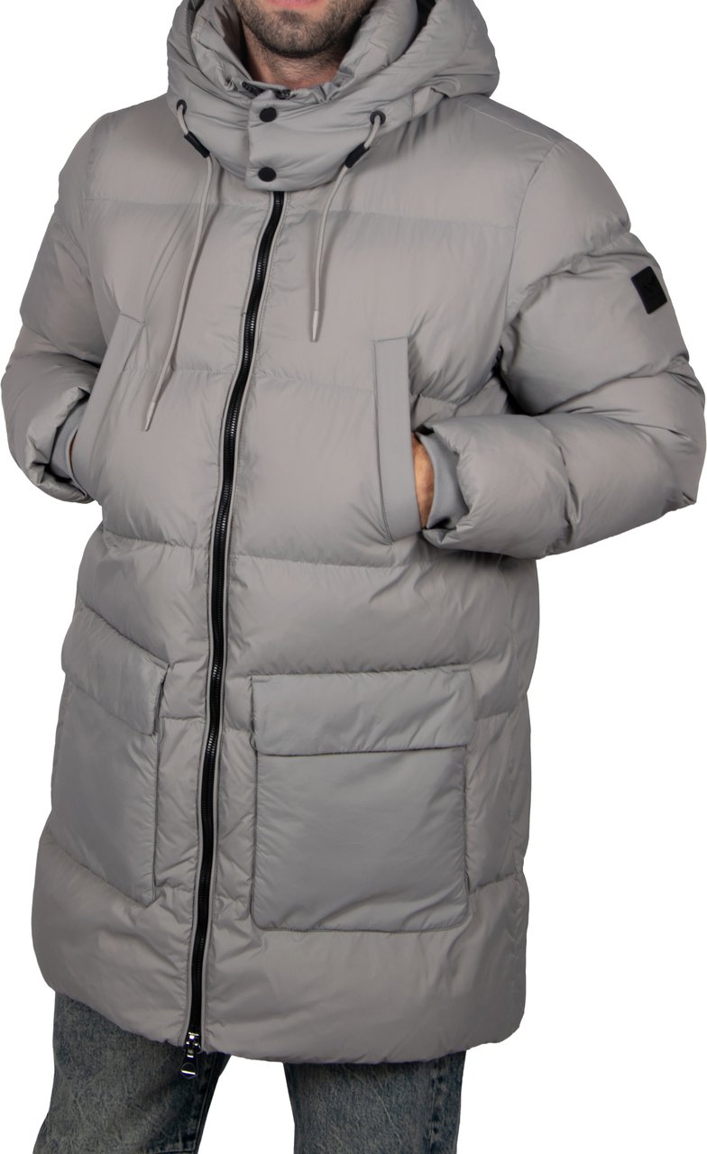 Antony Morato Coat Relaxed Fit Grijs