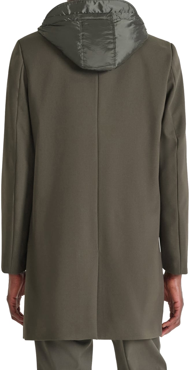 Antony Morato COAT REGULAR FIT AND DETACHABLE PART Groen