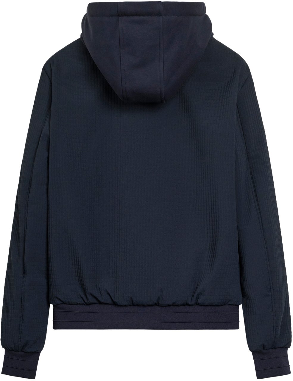 Antony Morato COAT REGULAR FIT IN DOBBY TECHNO FABRIC WITH ECOPADDING AND LOGOED METAL BADGE ON RUBBER PATCH Blauw