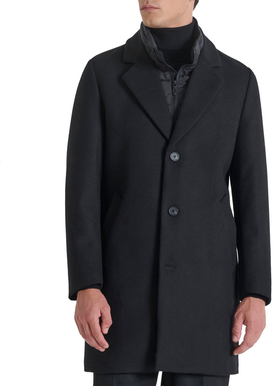 Antony Morato COAT RUPERT REGULAR FIT Zwart