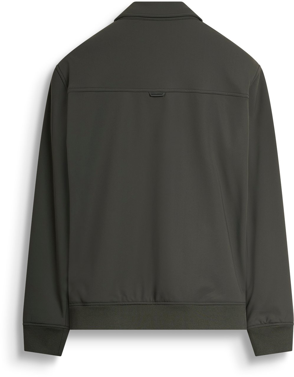 Antony Morato COAT REGULAR FIT IN BI-STRETCH FABRIC TECHNO HANDFEEL WITH LOGOED METAL BADGE Groen