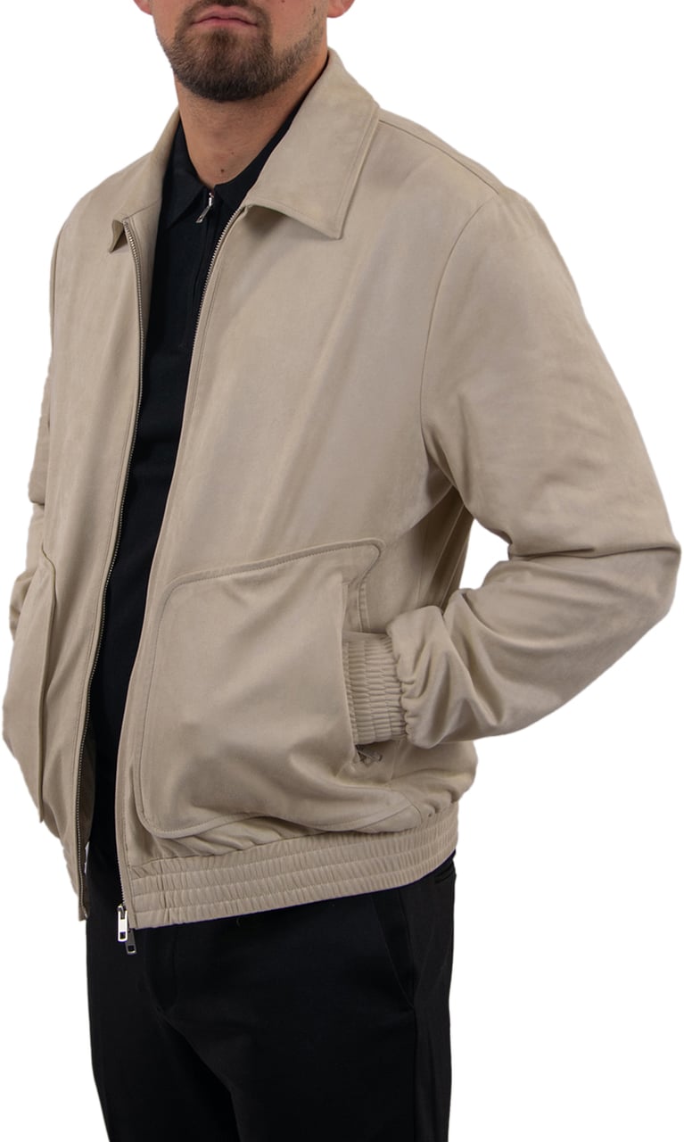 Antony Morato Bomber Regular Fit Eco Suede Beige