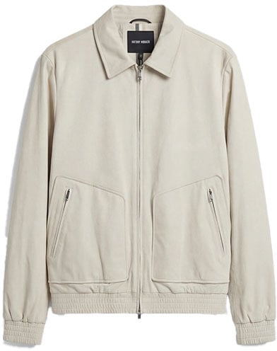 Antony Morato Antony Morato Bomber Regular Fit Eco Suede Beige