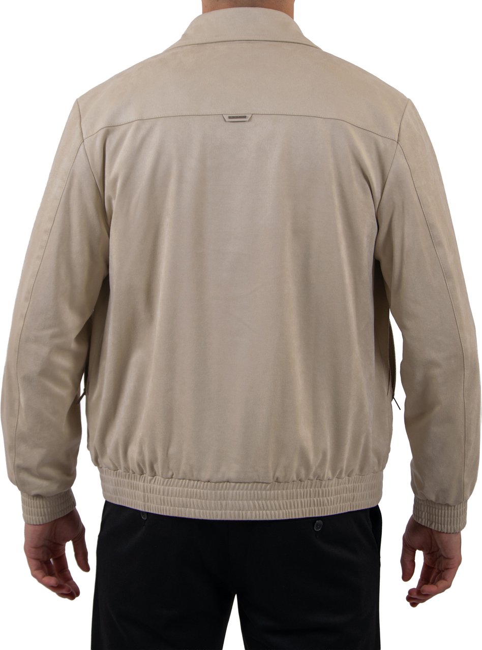 Antony Morato Antony Morato Bomber Regular Fit Eco Suede Beige