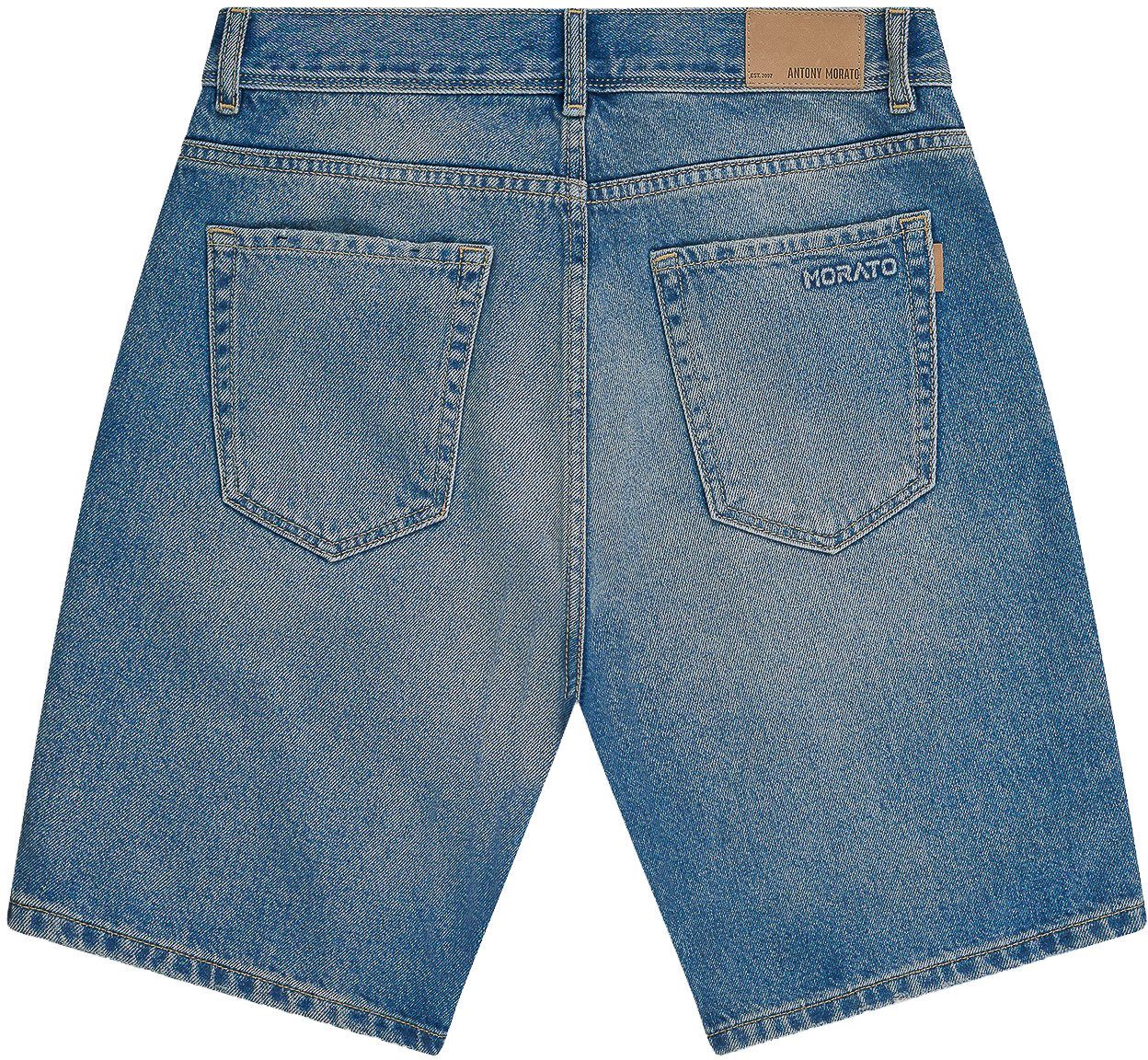 Antony Morato DENIM SHORT ARGON SLIM FIT IN RIGID BLUE DENIM Blauw