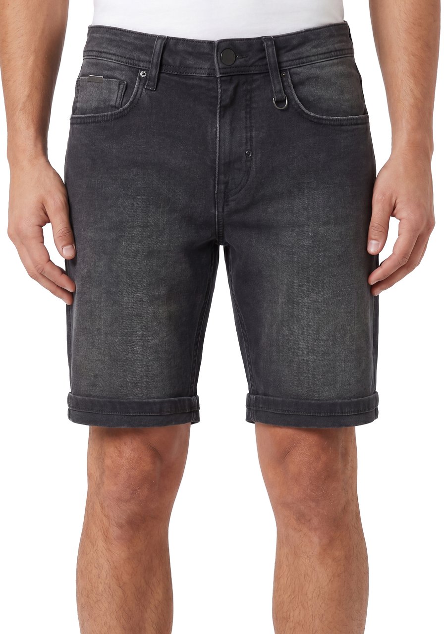 Antony Morato DENIM SHORT RANDY SKINNY FIT IN STRETCH BLACK BLACK DENIM Zwart