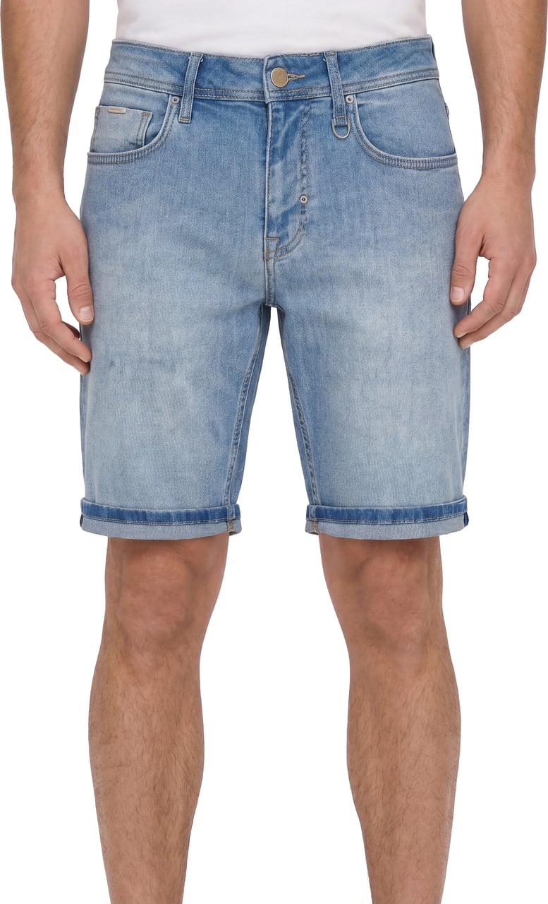 Antony Morato DENIM SHORT RANDY SKINNY FIT IN STRETCH BLUE DENIM Blauw