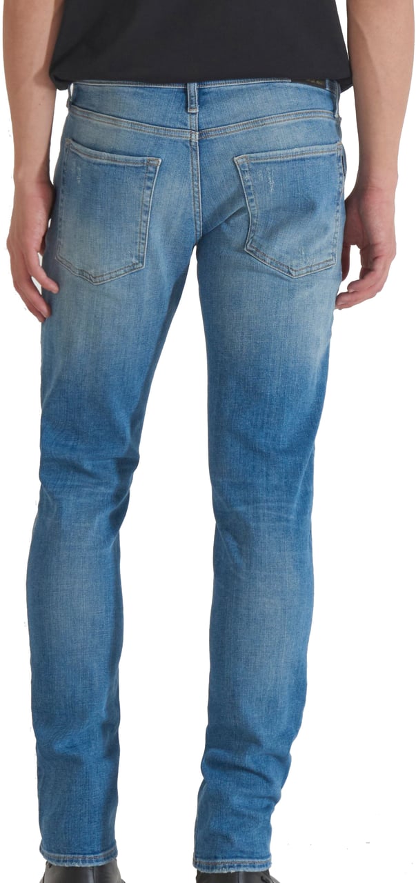 Antony Morato JEANS TAPERED OZZY IN BLUE DENIM VINTAGE GOLD LINE Blauw