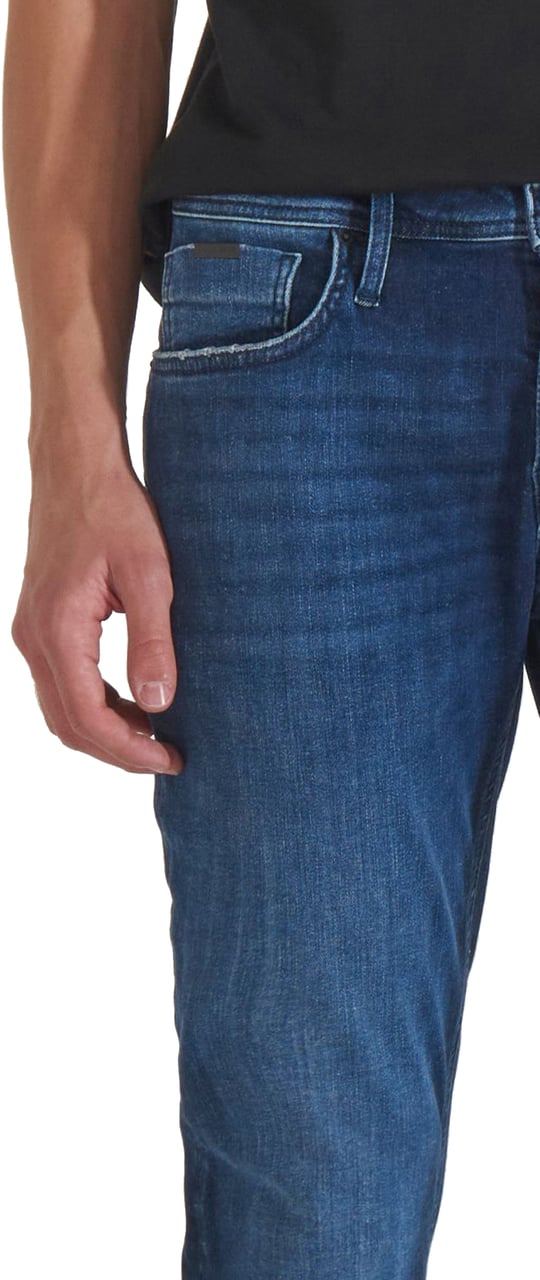 Antony Morato JEANS OZZY TAPERED FIT IN POWER STRETCH BLUE DENIM Blauw