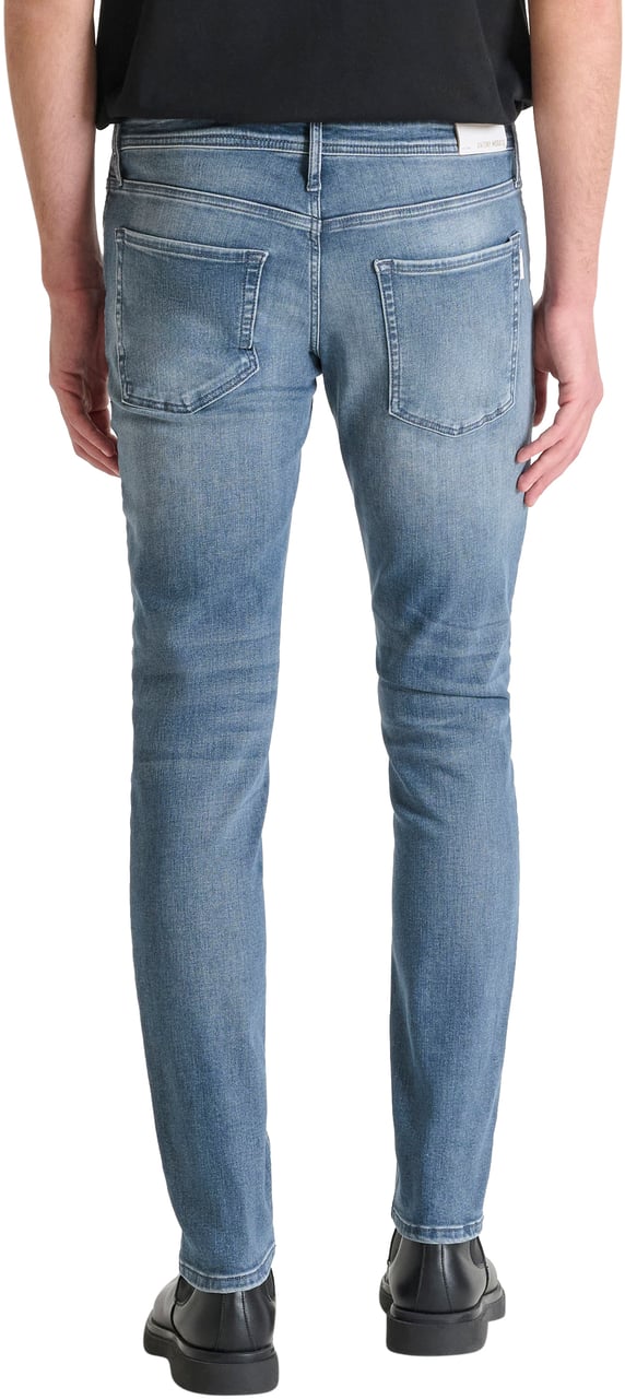 Antony Morato JEANS OZZY TAPERED FIT IN AUTHENTIC SPECIAL BLUE DENIM Blauw