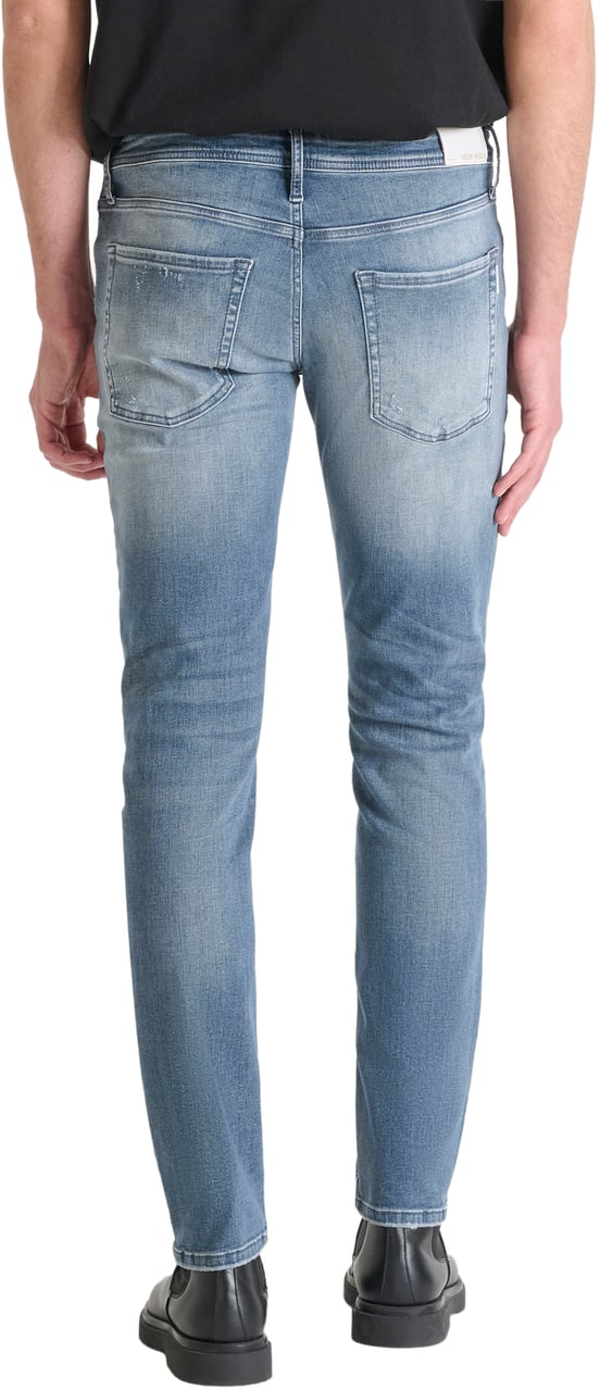 Antony Morato JEANS OZZY TAPERED FIT IN AUTHENTIC SPECIAL BLUE DENIM Blauw