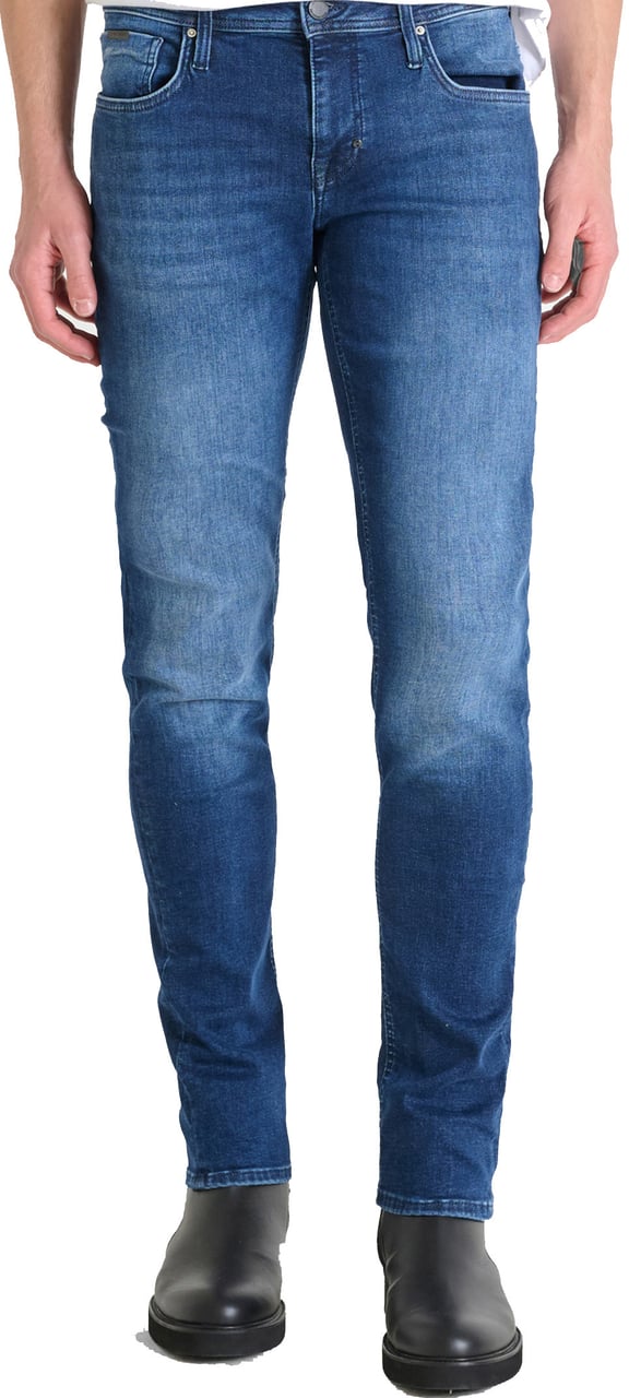 Antony Morato JEANS OZZY TAPERED FIT IN BLUE DENIM Blauw
