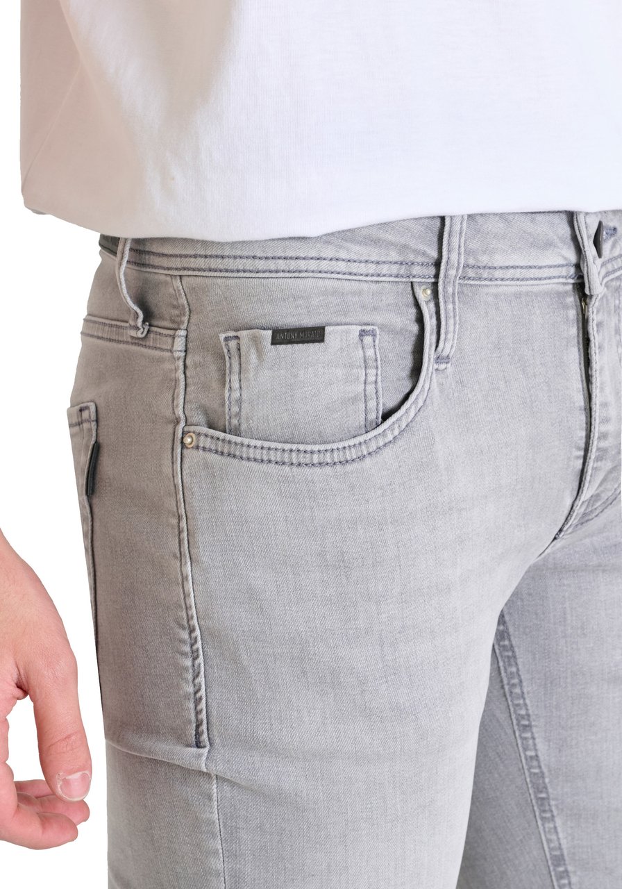 Antony Morato JEANS OZZY TAPERED FIT IN GREY DENIM Grijs