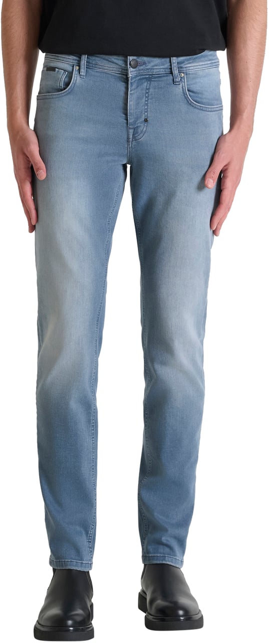 Antony Morato JEANS OZZY TAPERED FIT IN ICONIC SPECIAL BLUE DENIM Blauw