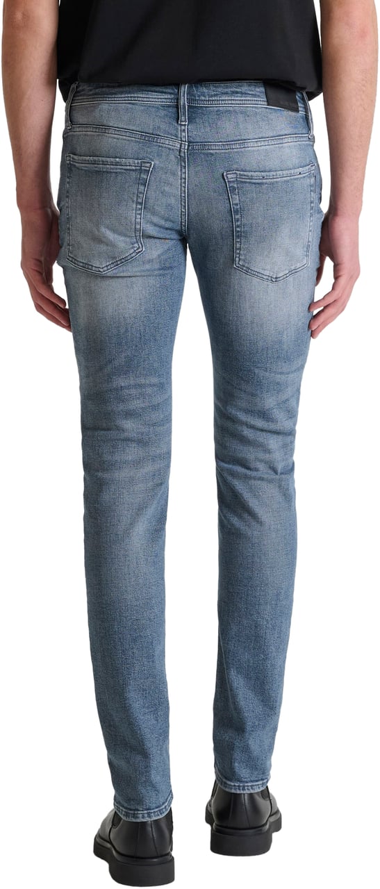 Antony Morato JEANS OZZY TAPERED FIT IN STRETCH BLUE DENIM AUTHENTIC LOOK Blauw