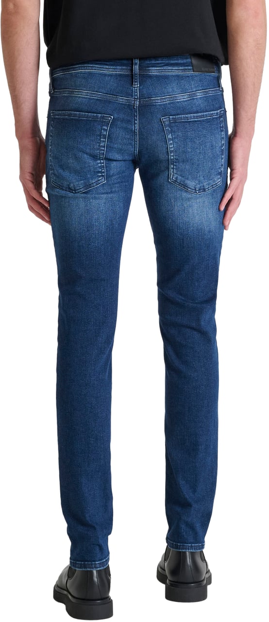 Antony Morato JEANS OZZY TAPERED FIT IN BLUE POWER STRETCH DENIM Blauw