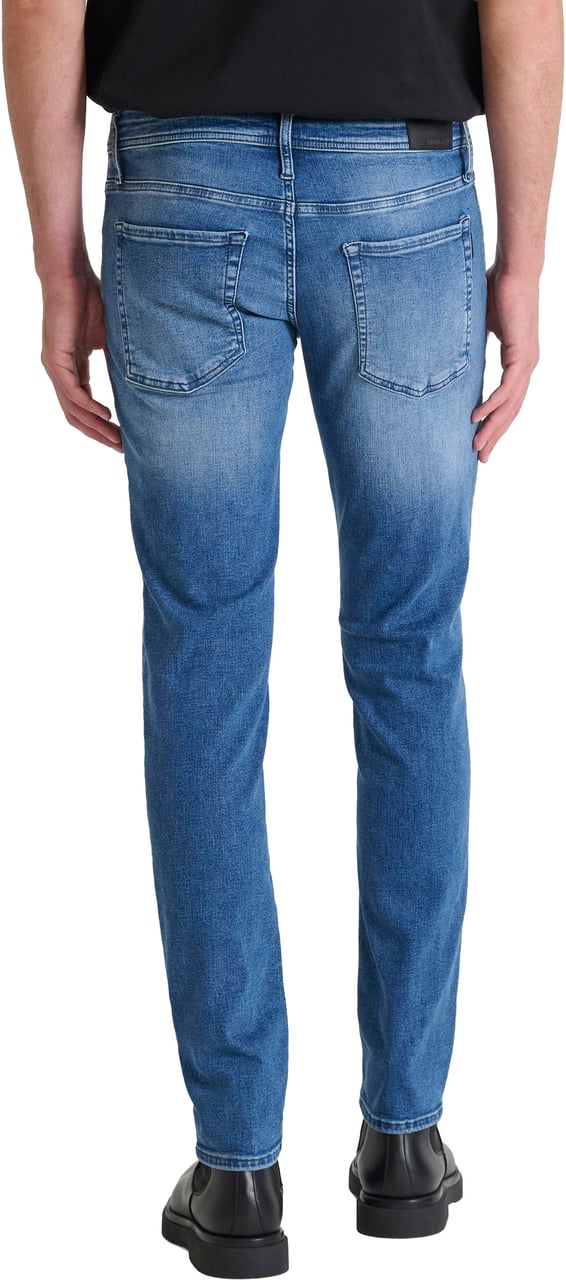 Antony Morato JEANS OZZY TAPERED FIT IN TITAN BLUE ICONIC DENIM Blauw