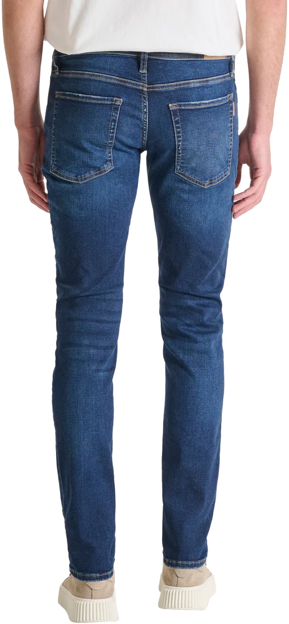 Antony Morato JEANS OZZY TAPERED FIT IN AUTHENTIC STRETCH BLUE DENIM Blauw