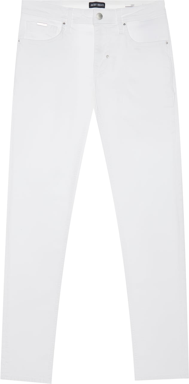 Antony Morato OZZY TAPERED FIT JEANS IN COLOUR POWER STRETCH DENIM Wit