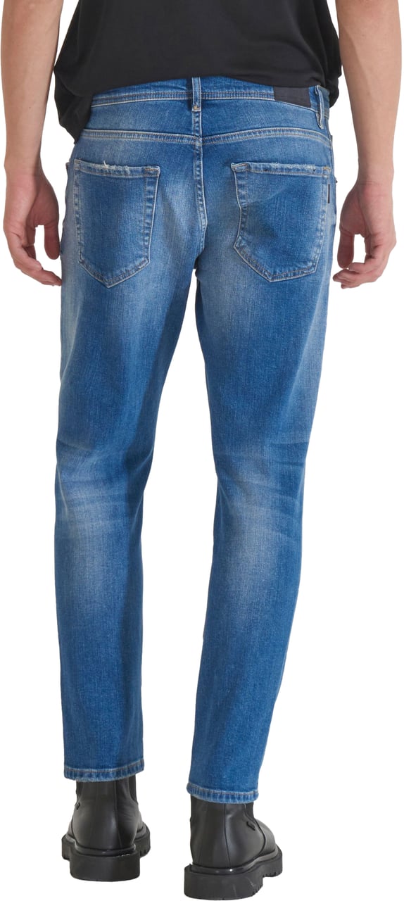 Antony Morato JEANS ARGON SLIM ANKLE LENGHT FIT IN AUTHENTIC BLUE DENIM Blauw