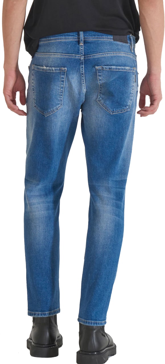 Antony Morato JEANS ARGON SLIM ANKLE LENGHT FIT IN AUTHENTIC BLUE DENIM Blauw