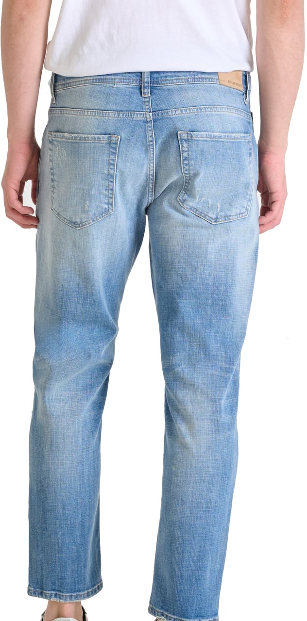 Antony Morato JEANS ARGON SLIM ANKLE LENGHT FIT IN AUTHENTIC BLUE DENIM Blauw