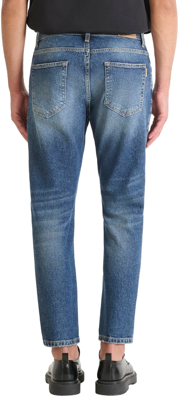 Antony Morato JEANS ARGON SLIM ANKLE LENGHT FIT IN AUTHENTIC CHROME DEEP SKY Blauw
