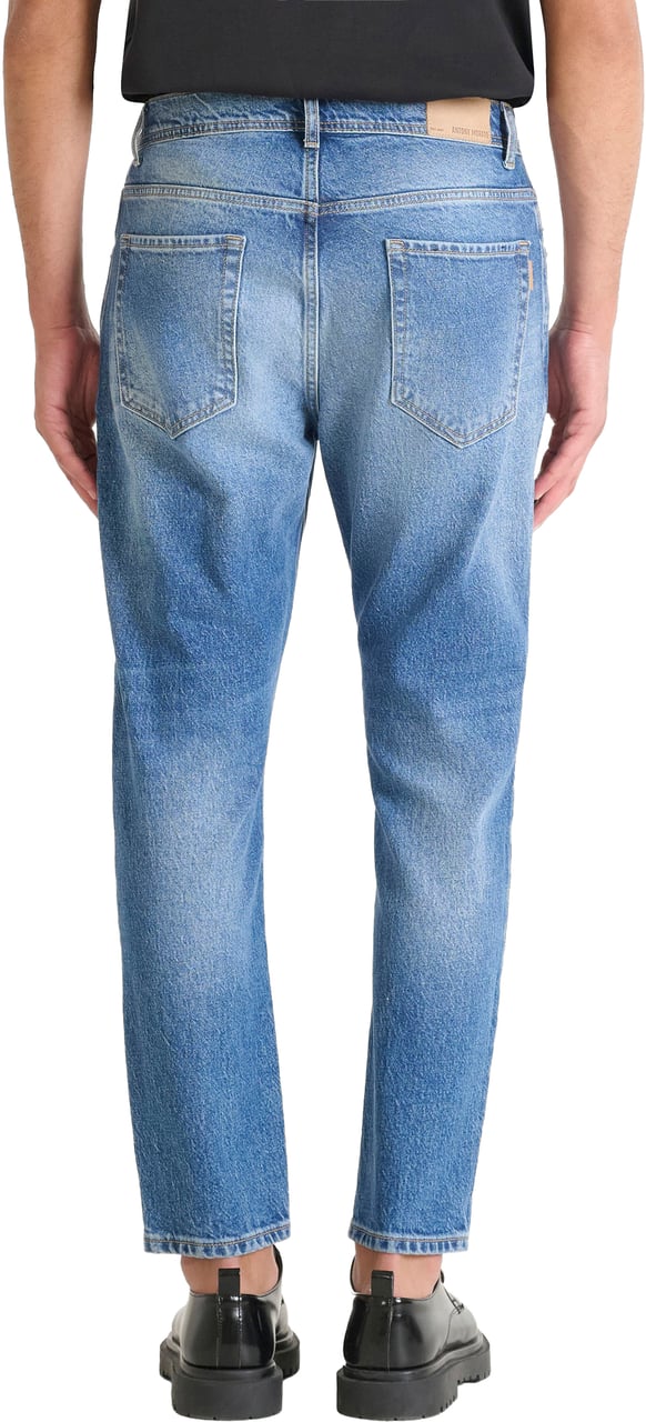 Antony Morato JEANS ARGON SLIM ANKLE LENGHT FIT IN AUTHENTIC CHROME DEEP SKY Blauw