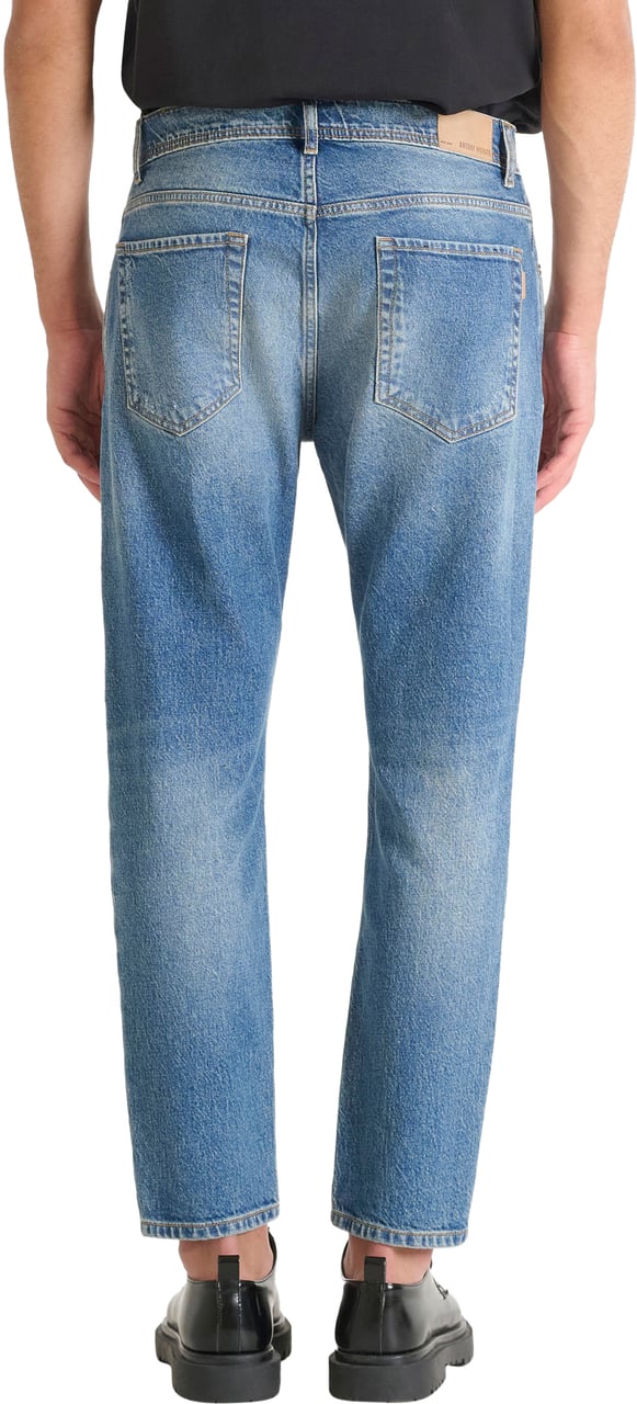 Antony Morato JEANS ARGON SLIM ANKLE LENGHT FIT IN AUTHENTIC CHROME DEEP SKY Blauw