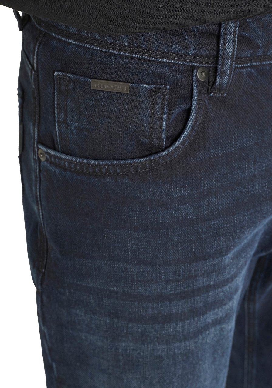 Antony Morato JEANS ARGON SLIM ANKLE LENGHT FIT IN AUTHENTIC BLUE DENIM Blauw